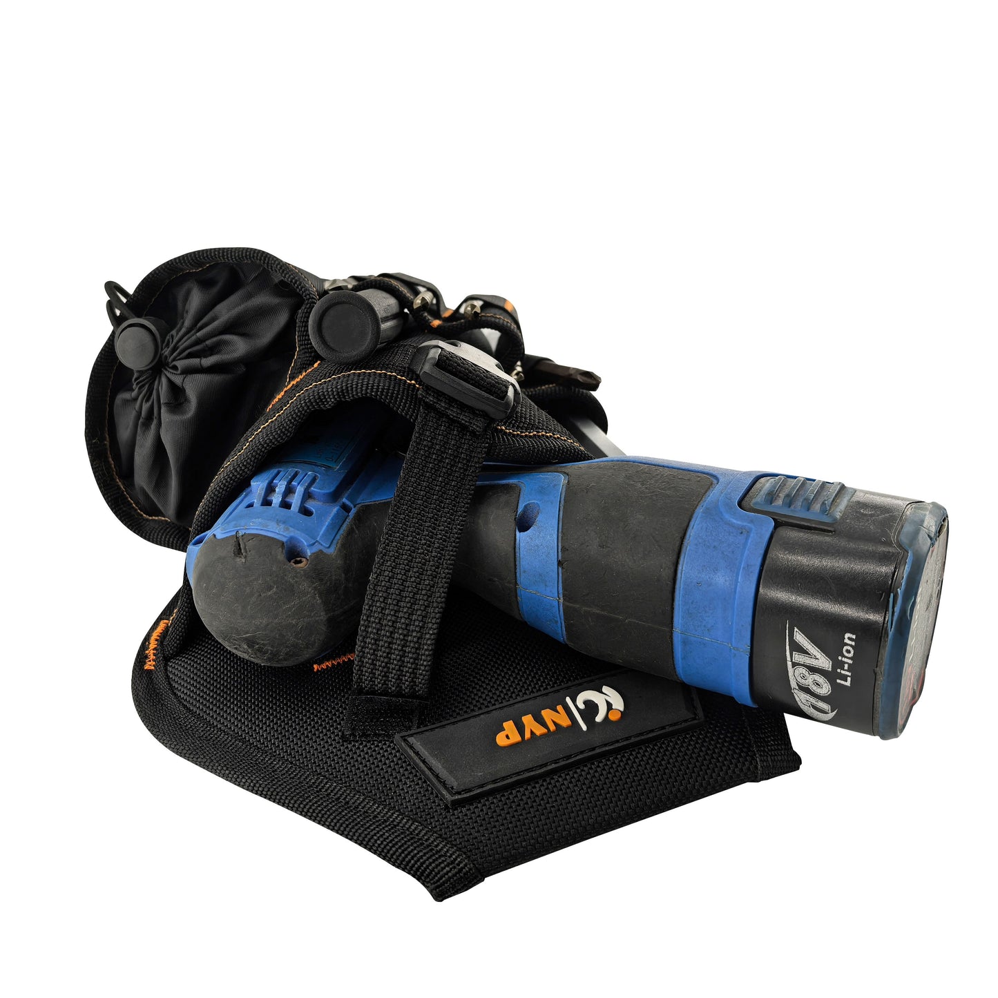Heavy-Duty Angled Drill Holster with Belt Loop
