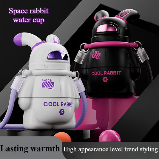 Portable Strap 316 Stainless Steel Sports Water Bottle