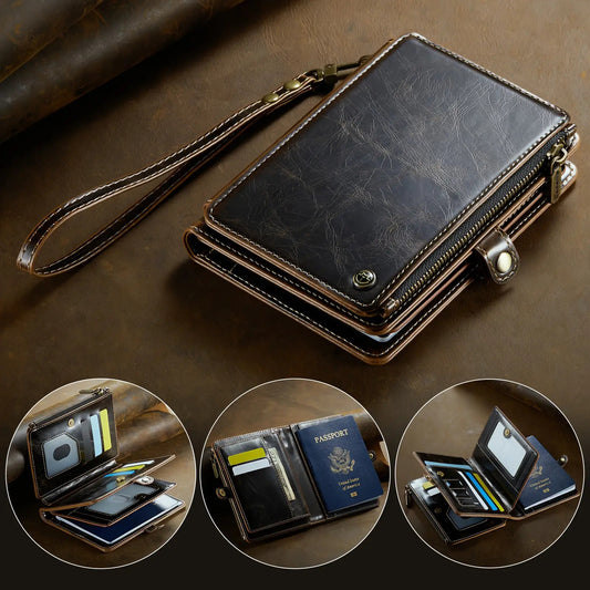 Portable Multi-card Credit Card Passport Case