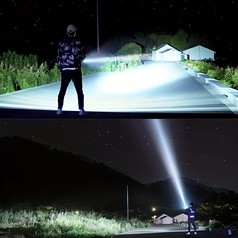 Powerful LED Flashlight Handheld Searchlight