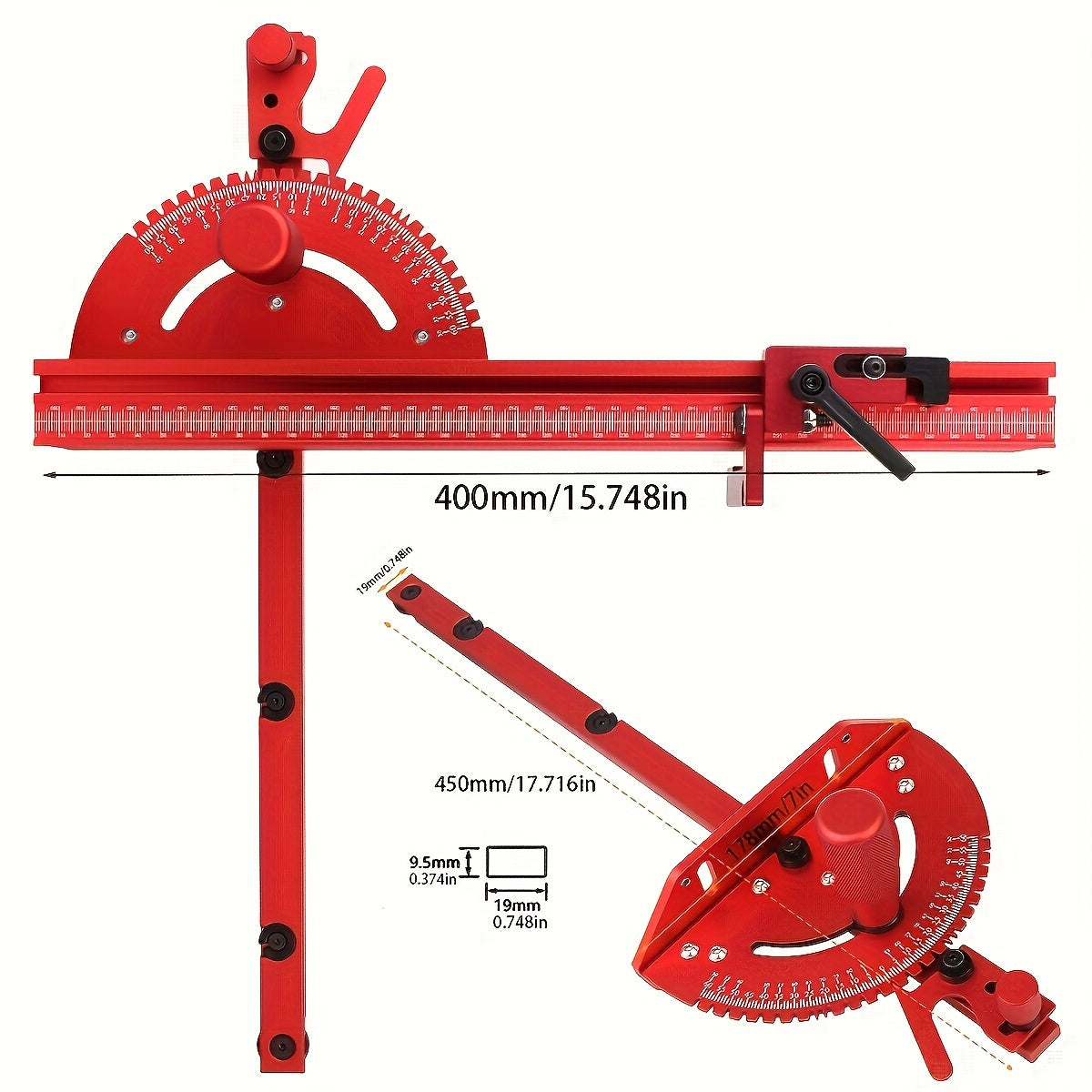 Precision Miter Gauge Set