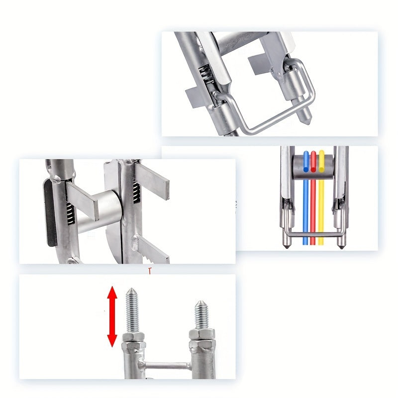 Streamlined, Electrician's Wire Pulling Tool - Durable Metal Single Stringer