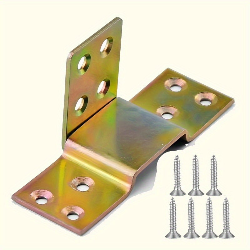 10 Set Heavy- Duty Solid Wood Bed Frame Hardware Kit