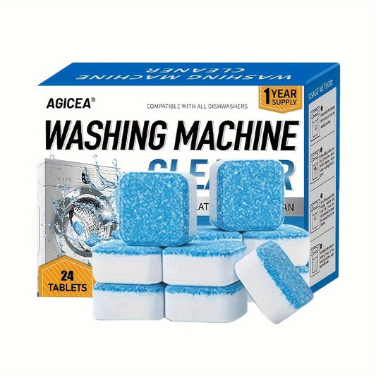 24pcs Washing Machine Foaming Cleaner