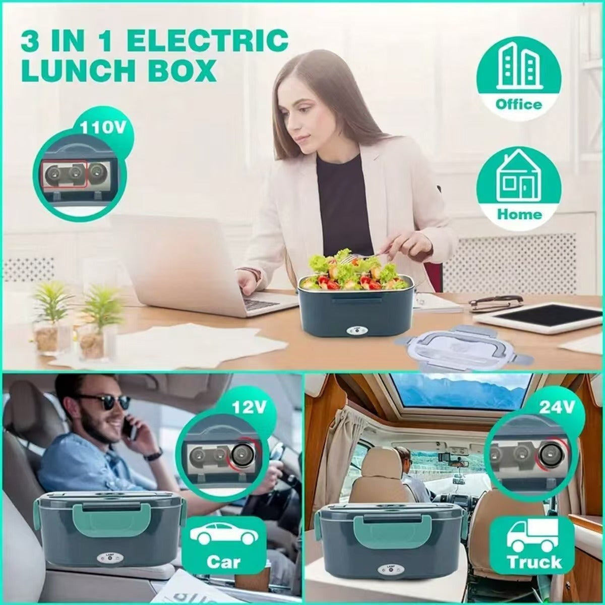 Adult Electric Heated Lunchbox