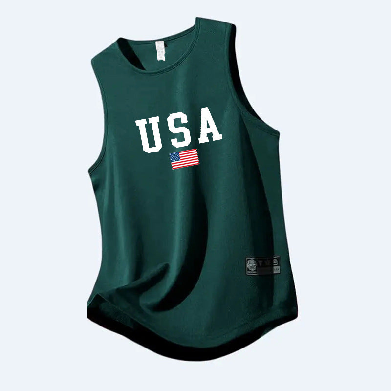 Men's Fitness Running Training Tank Top
