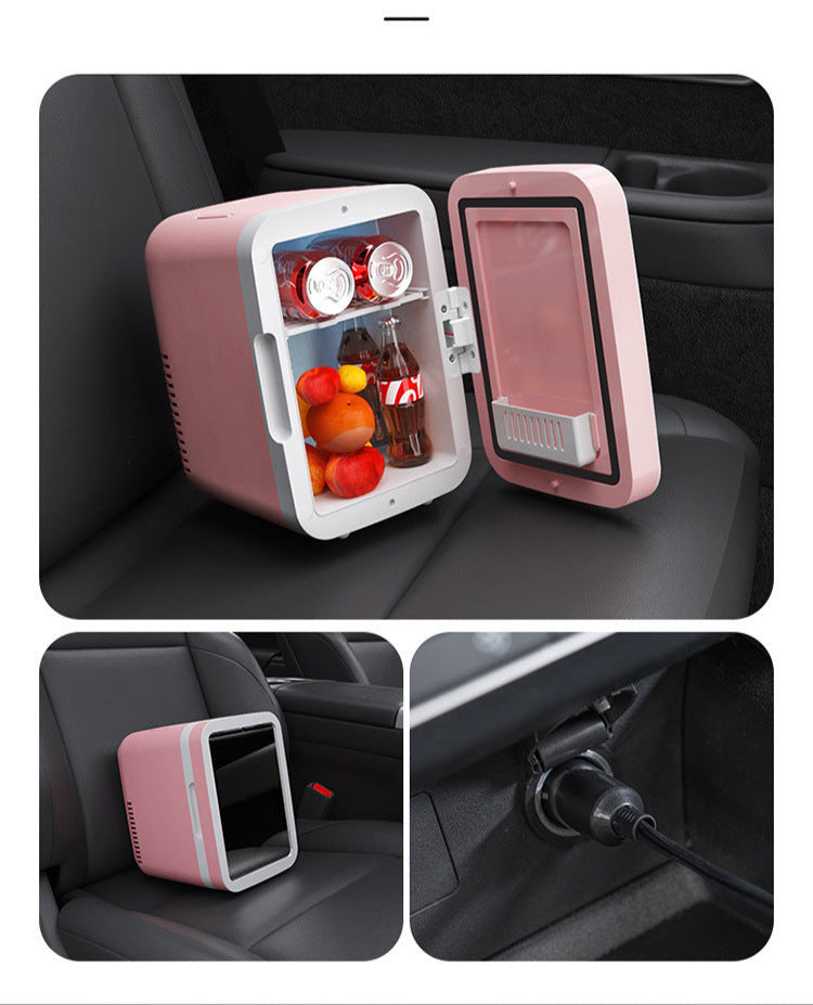 Small household car refrigerator