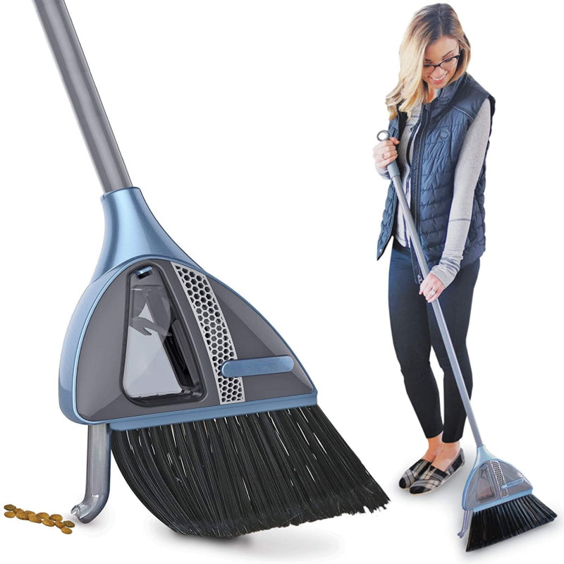 2-in-1 vacuum broom