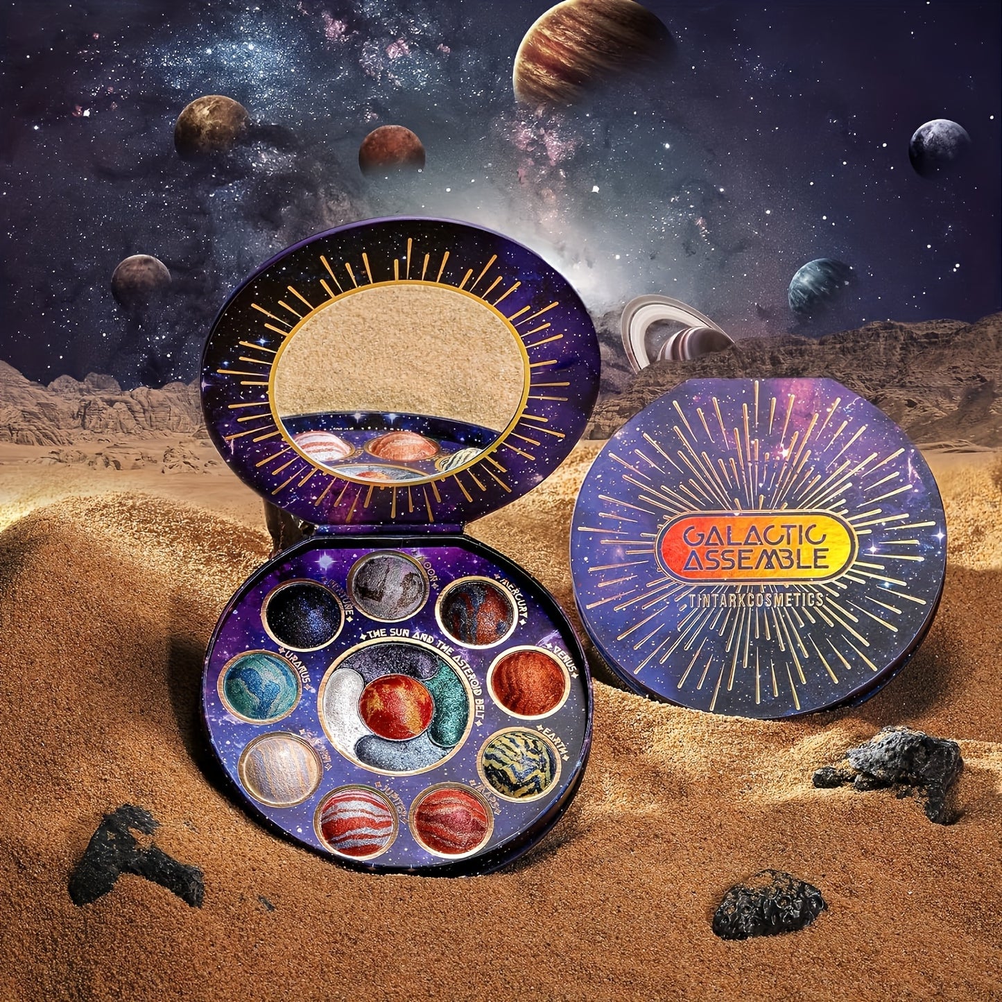 14 Colors Galactic Assemble Eyeshadow Palette