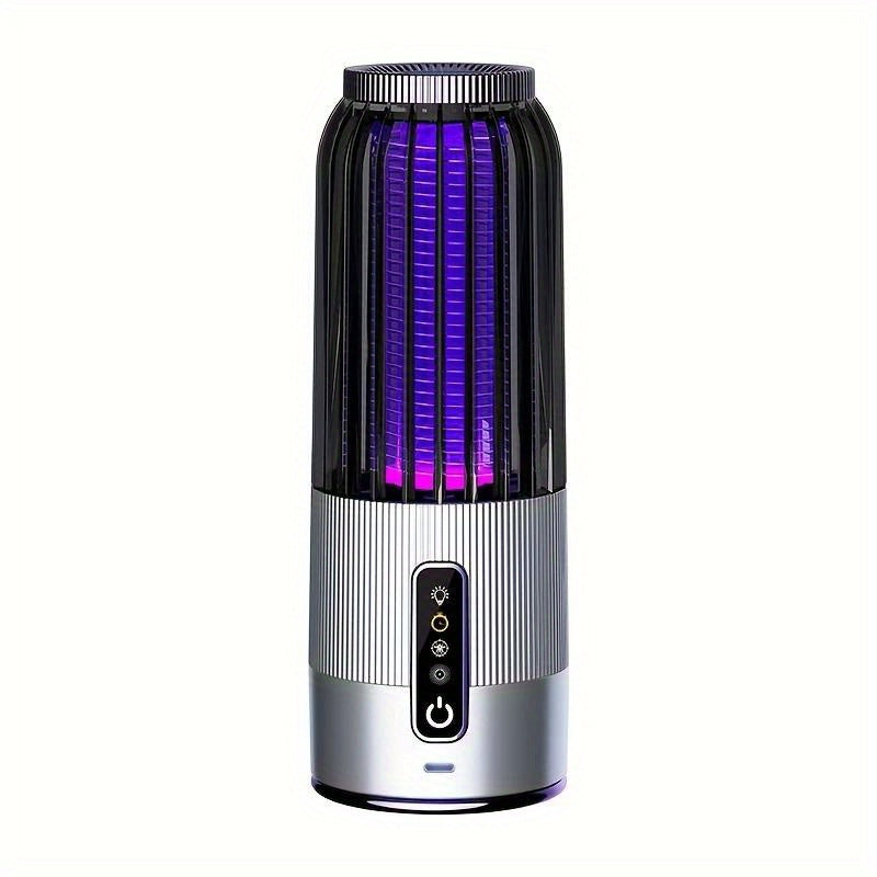 2025 New 2-in-1 Portable Rechargeable Outdoor Mosquito Killer Lamp