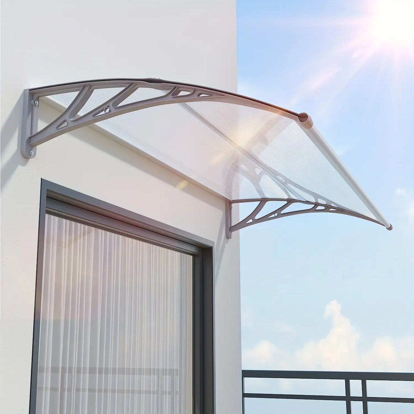 Polycarbonate Window Door Awning Canopy
