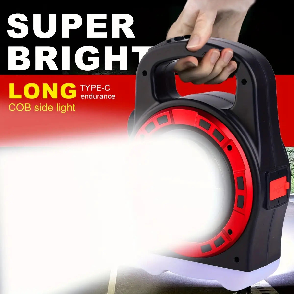 2pcs  Multi functional Outdoor Lights solar handheld light