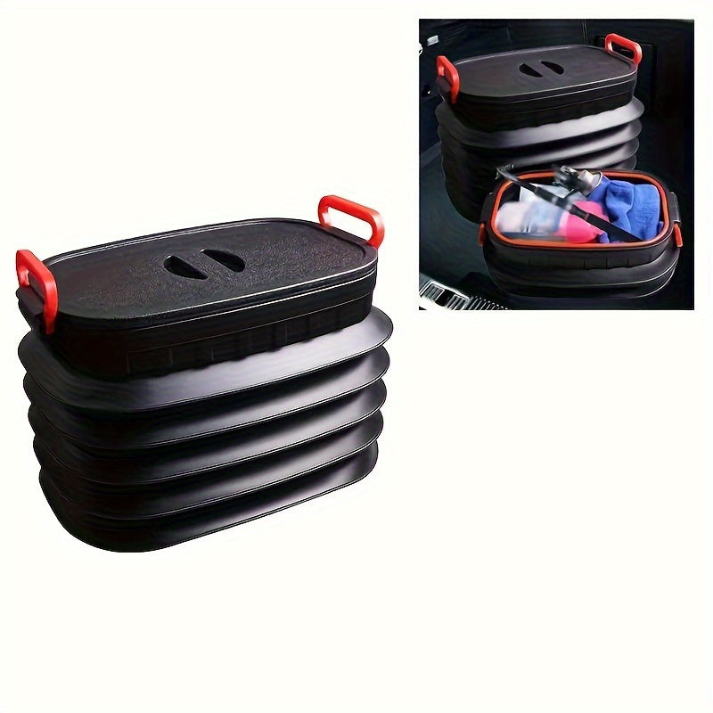 Durable Portable Car Trunk Organizer with Handle