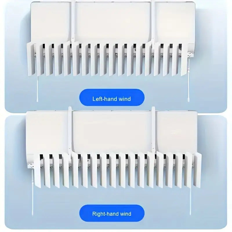 2pcs 2025 new easy to use air conditioner air deflector