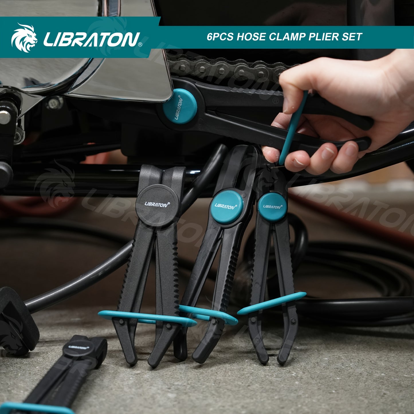 6pcs Hose Clamp Tool Kit