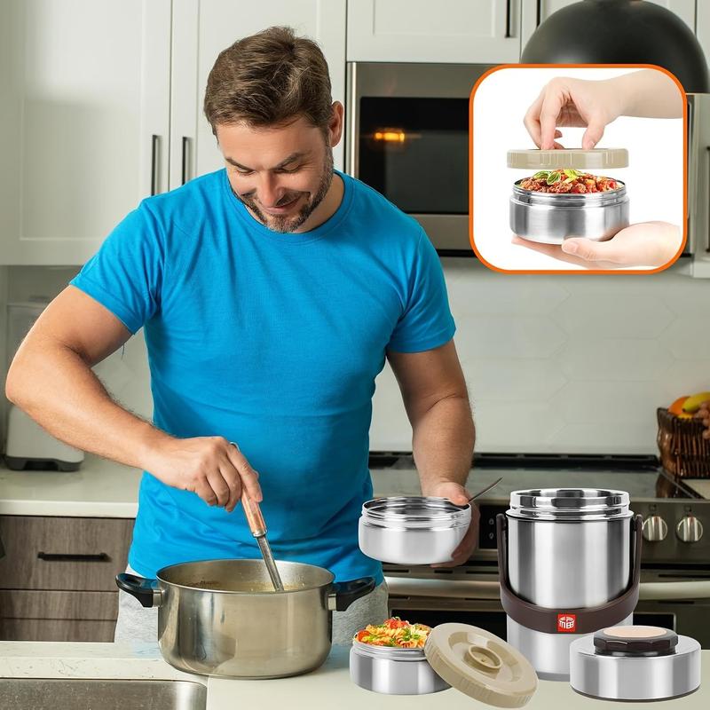 Stainless Steel Lunch Box Set