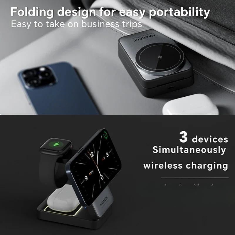 Wireless Magnetic Charging Stand Pad
