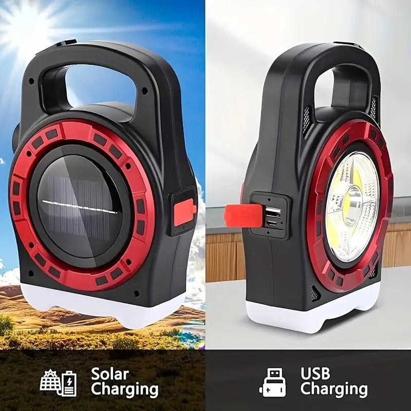2pcs  Multi functional Outdoor Lights solar handheld light