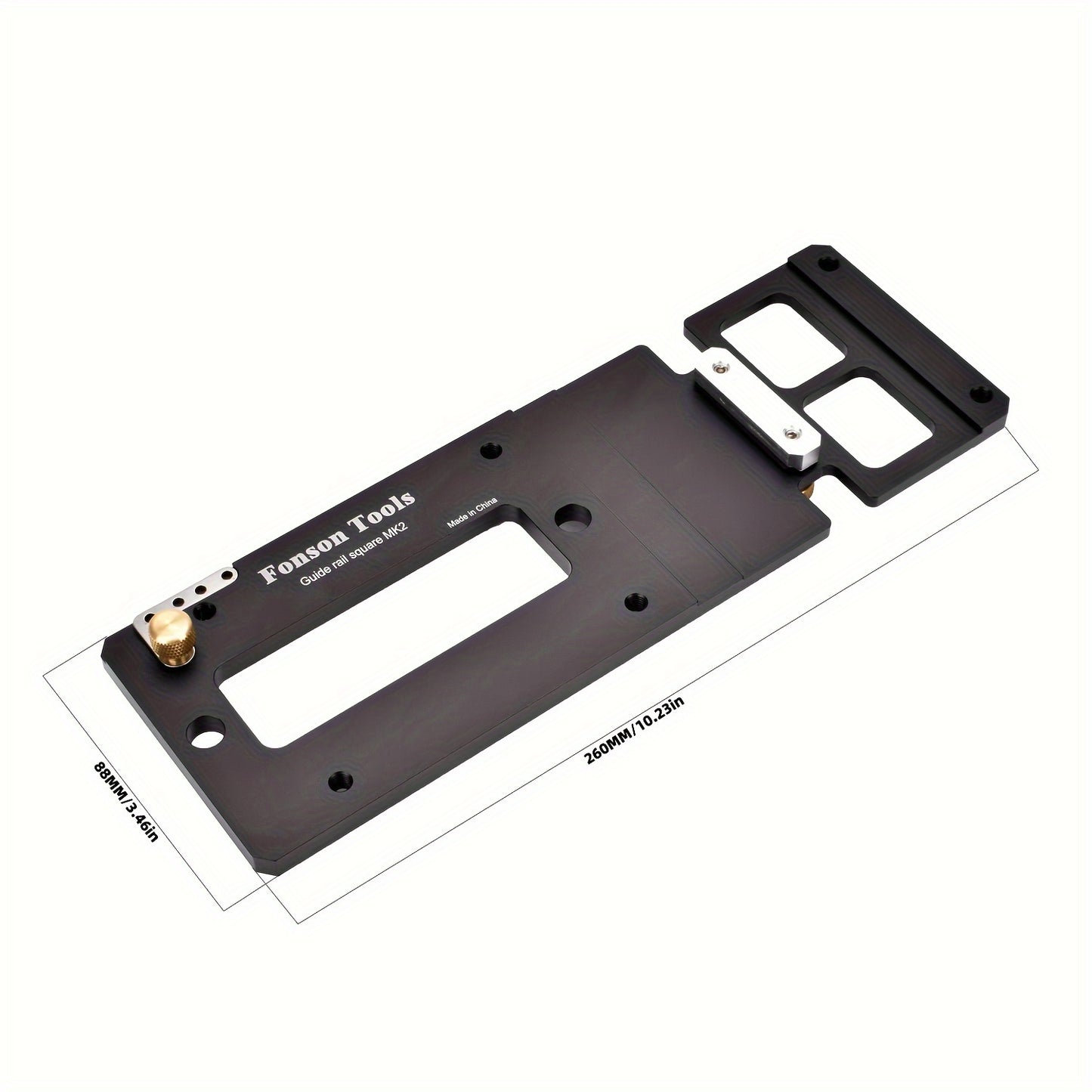 1pc Aluminum Alloy Track Saw Square Guide Rail