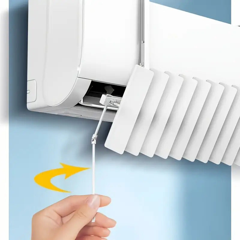 2pcs 2025 new easy to use air conditioner air deflector