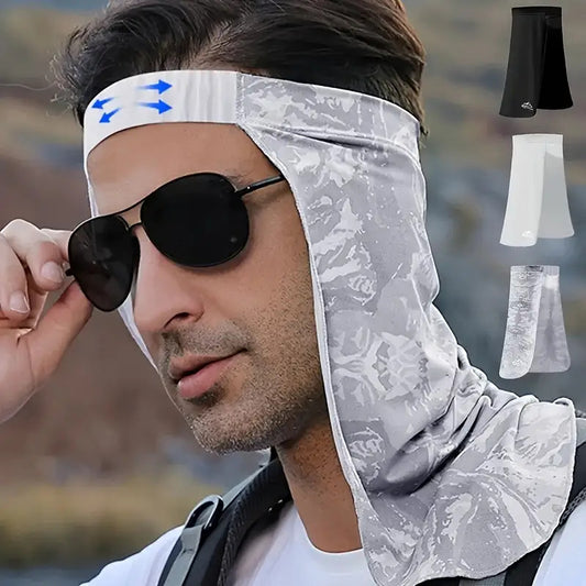 Breathable & Stylish Sun Protection Hat & Neck Gaiter for Men