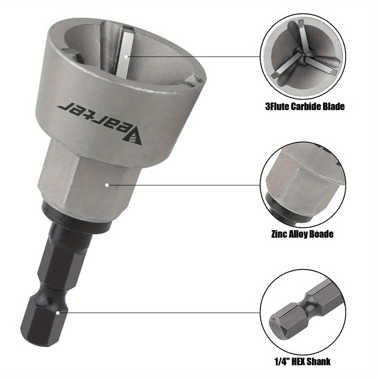 20mm Metal Deburring External Chamfer Tool
