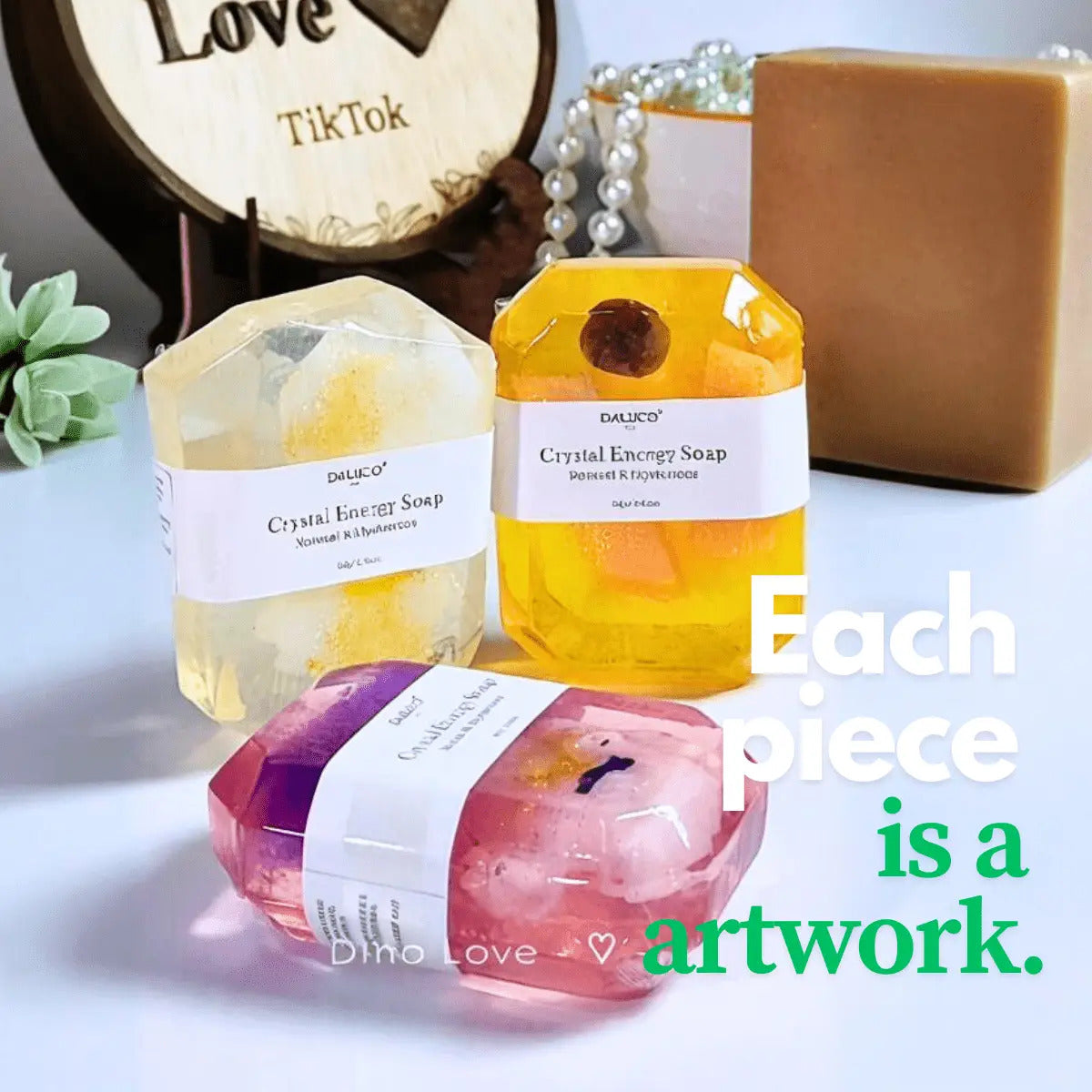Crystal Energy Soap-Love Soap
