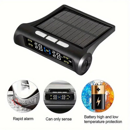 Accurate 4-Sensor Wireless Tire Pressure Monitoring System