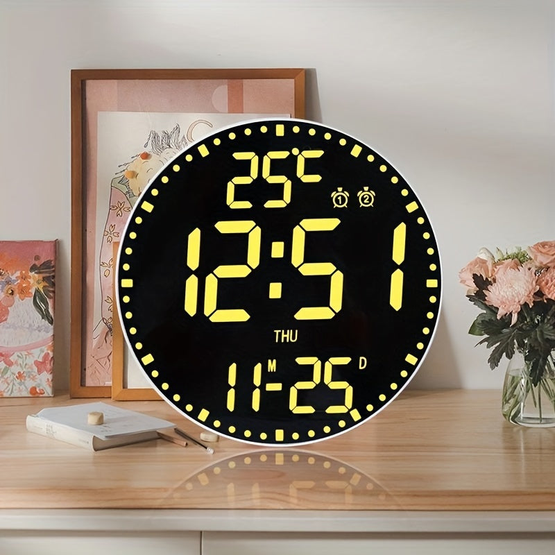 1PC Colorful Electronic Clock