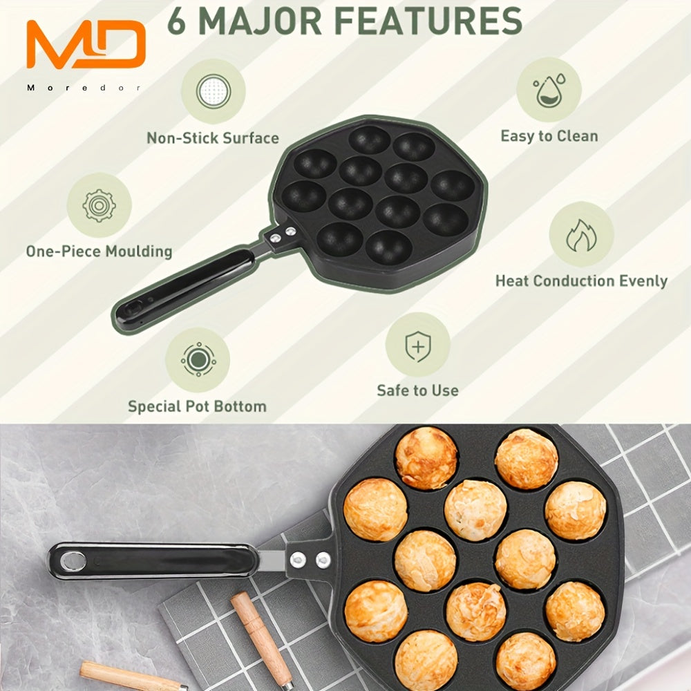 1pc Non-Stick Takoyaki Frying Pan
