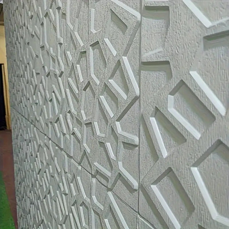 50pcs 3D Grid Stickers