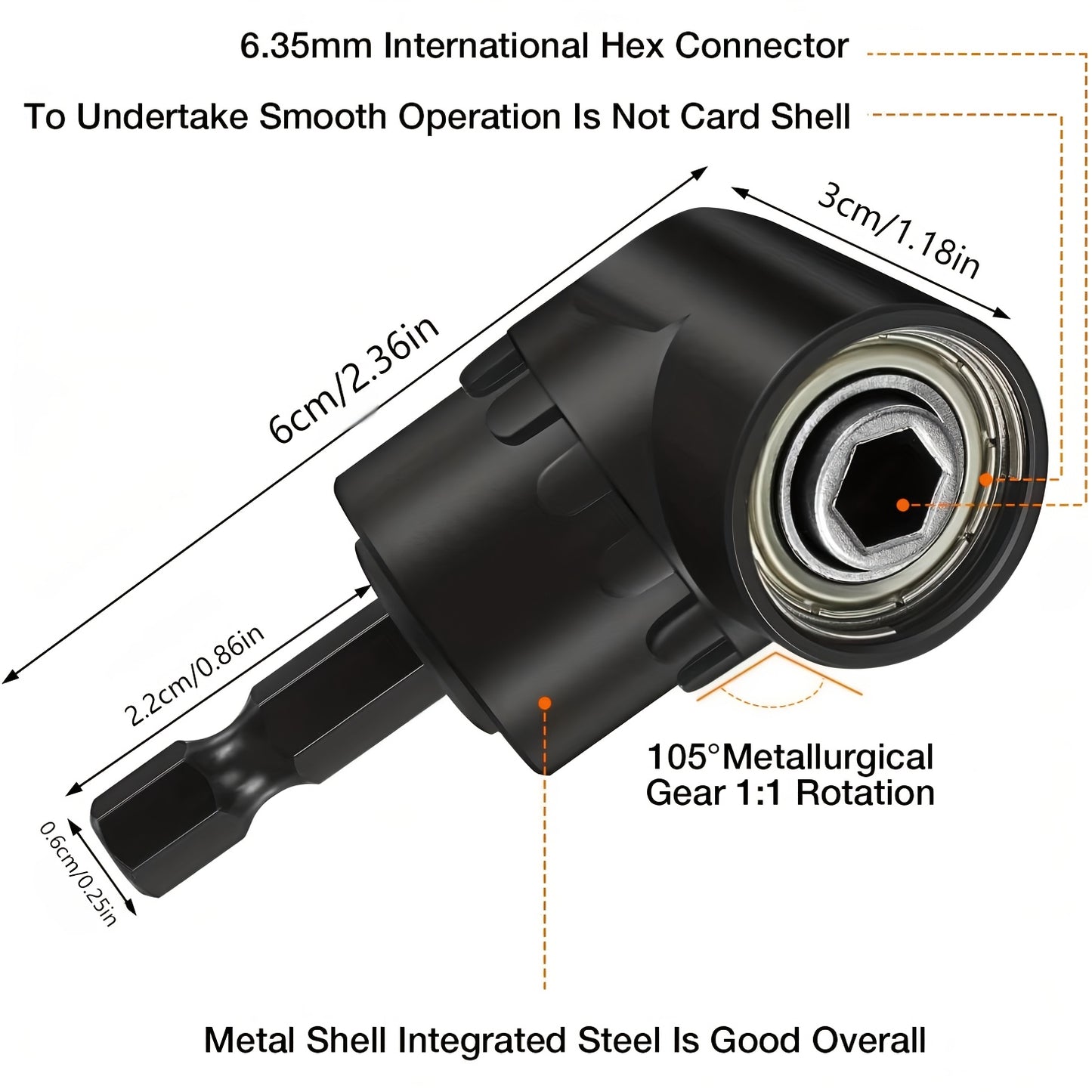 17pcs Flexible Drill Bit Extension Rod Set