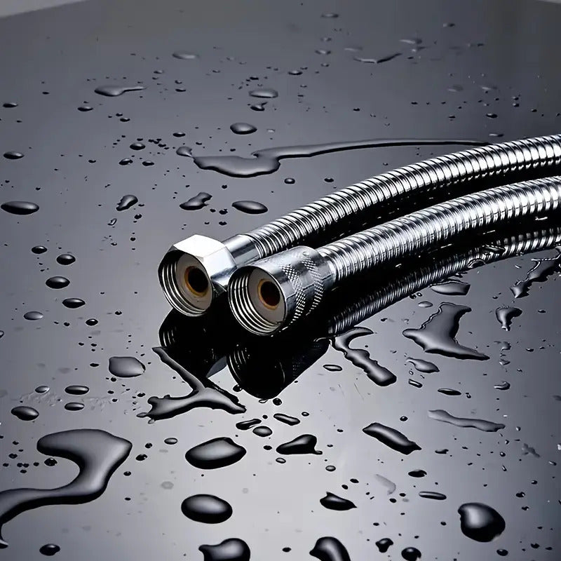 10pcs Durable Metal Anti-Kink & Leak-Proof High Pressure Shower Hose