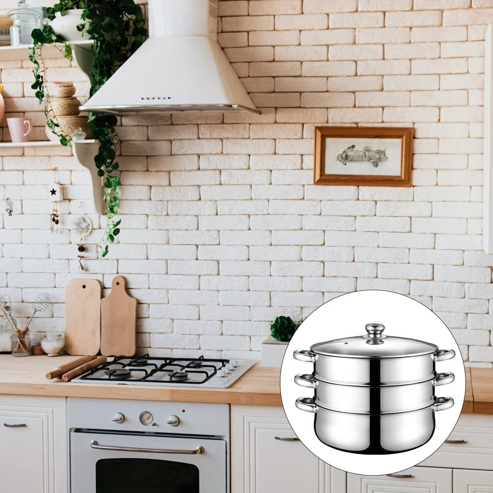 Large Capacity Stainless Steel Steamer