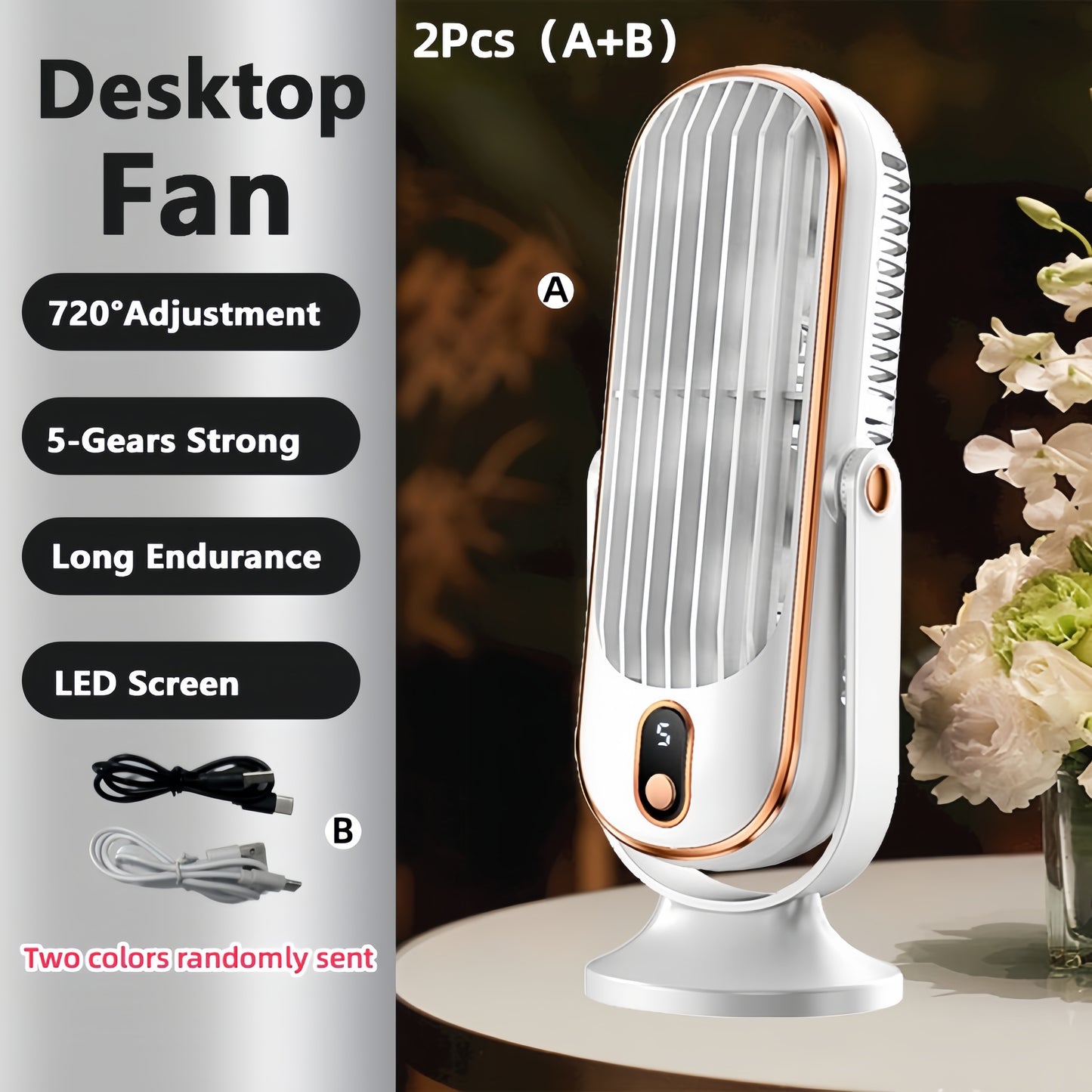 1pc Portable Air Conditioner Fan
