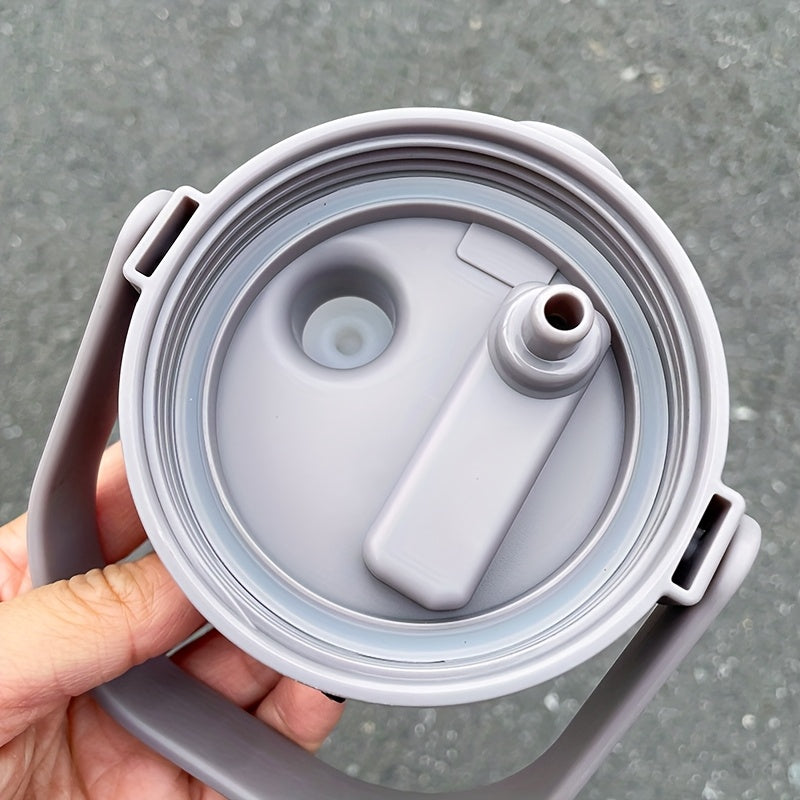 1pc Stainless Steel Insulated Tumbler 1000ml Large Capacity with Handle