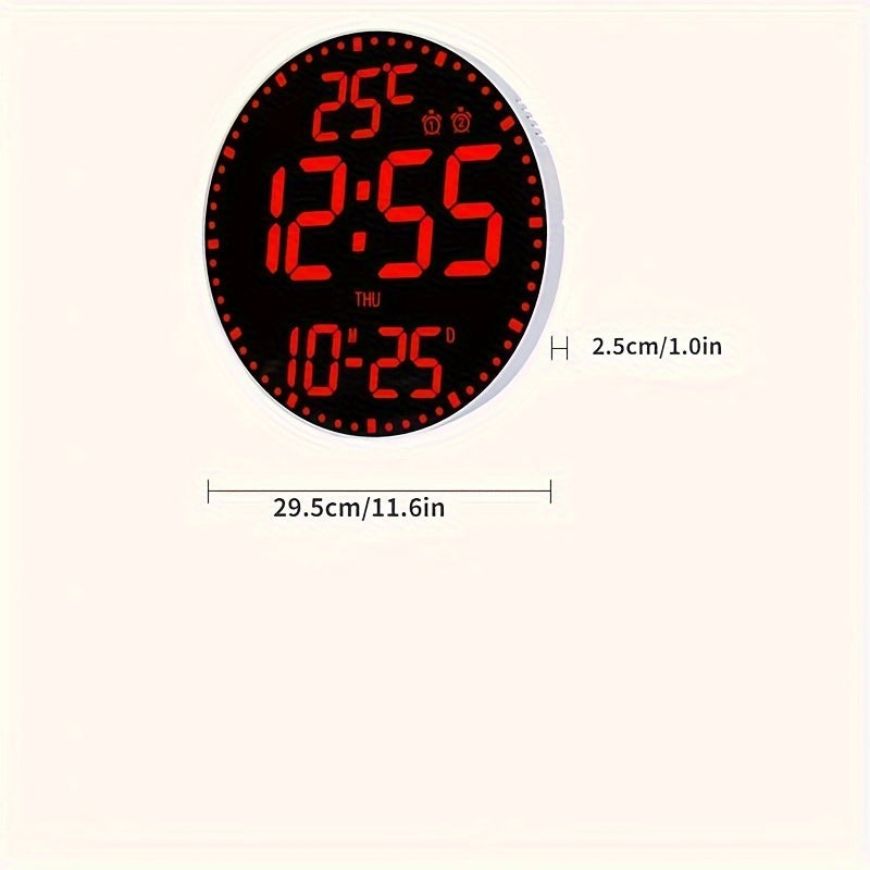1PC Colorful Electronic Clock