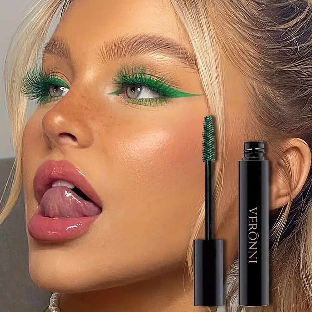 2-Pack Waterproof Colored Mascara Set