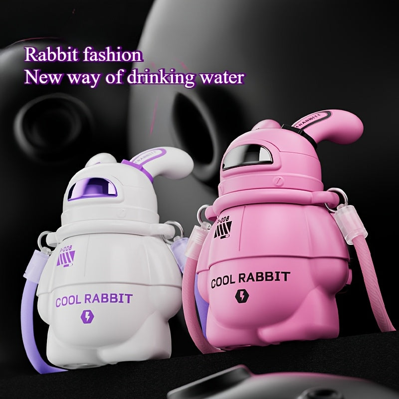 Portable Strap 316 Stainless Steel Sports Water Bottle
