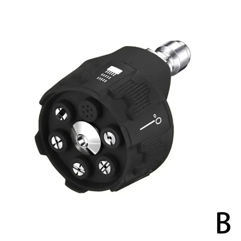 6-in-1 High-Pressure Washer Nozzle