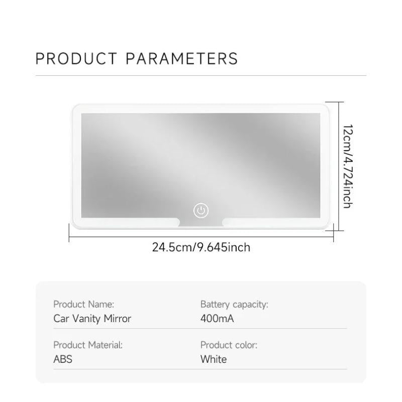 Car Sun Visor Makeup Mirror
