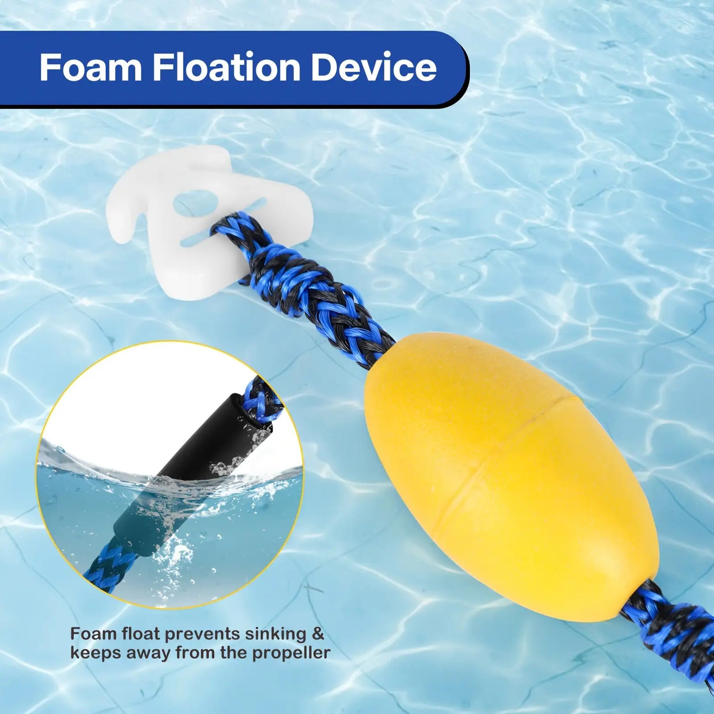 1100lb Heavy-Duty Self-Centering Boat Tow Harness