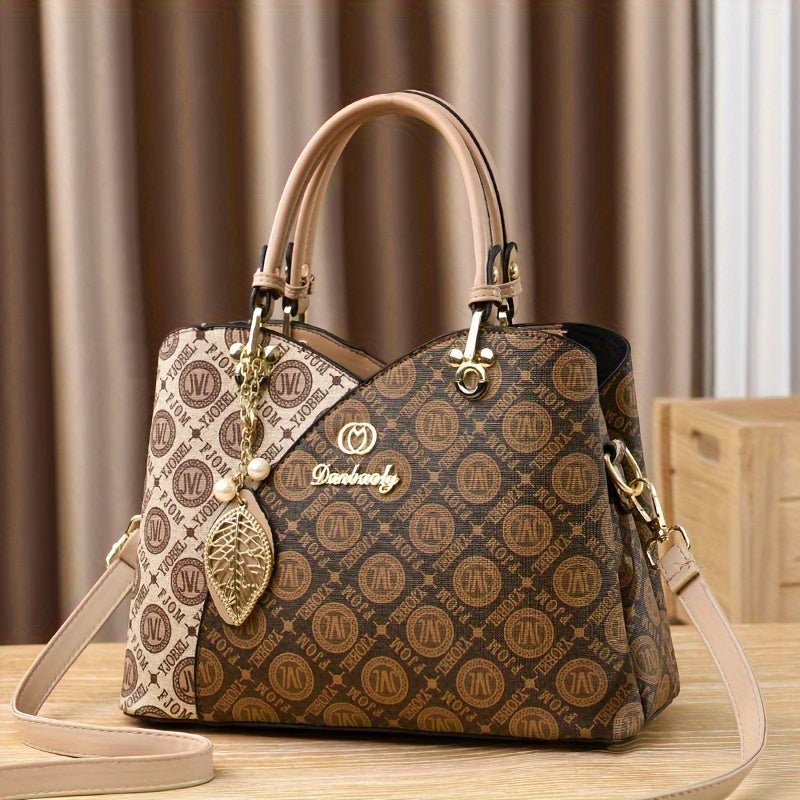 Elegant Solid Color Women’s Handbag