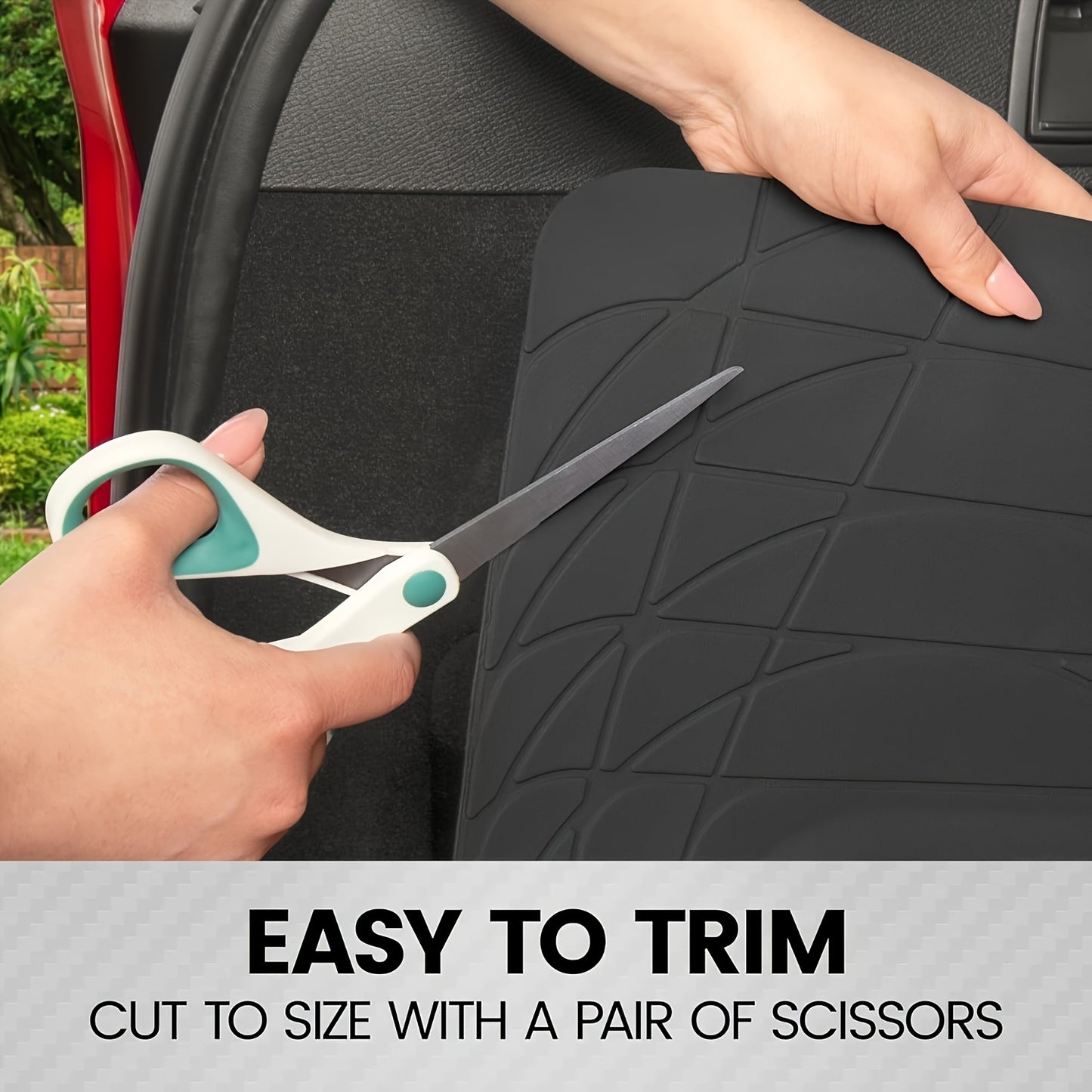 All-Weather PVC Car Trunk Mat 47.2"x31.5" Waterproof