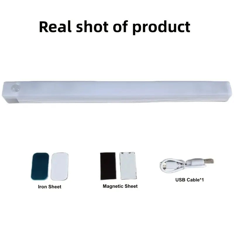 7pcs USB Rechargeable Motion Sensor LED Lights