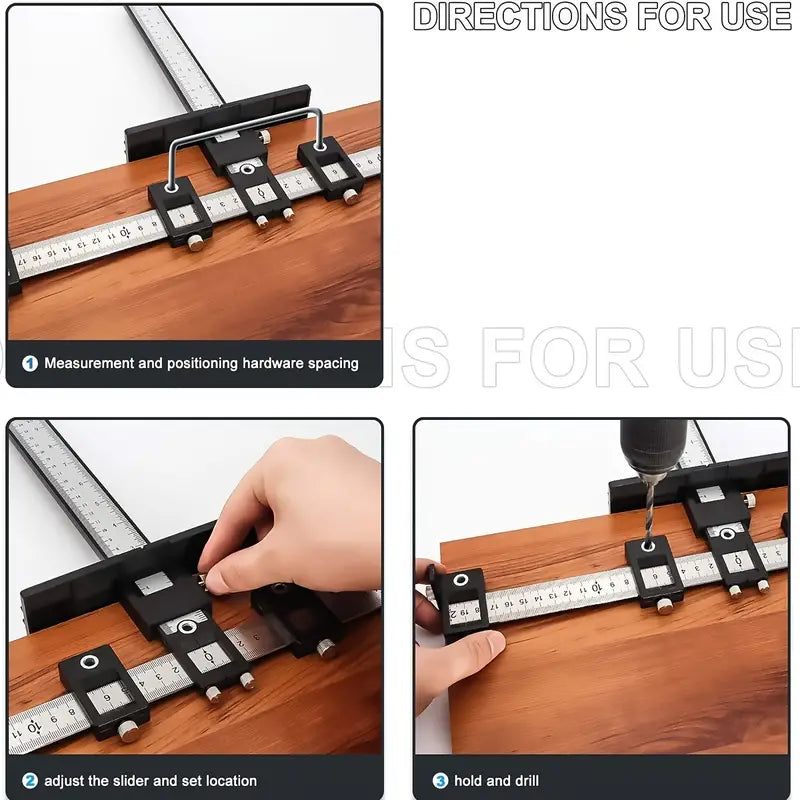 Woodworking handle punch locator