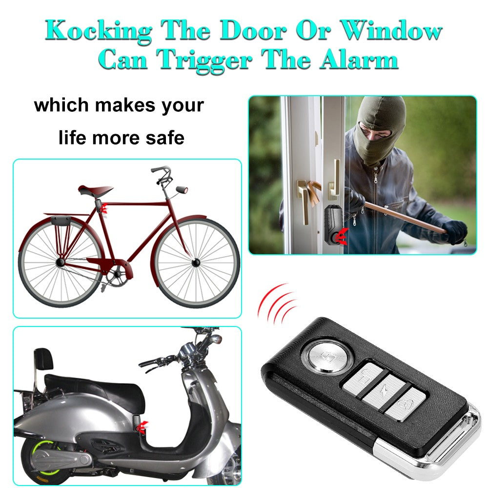 Bicycle/ Electric Tricycle/ Door/ Window Vibration Alarm