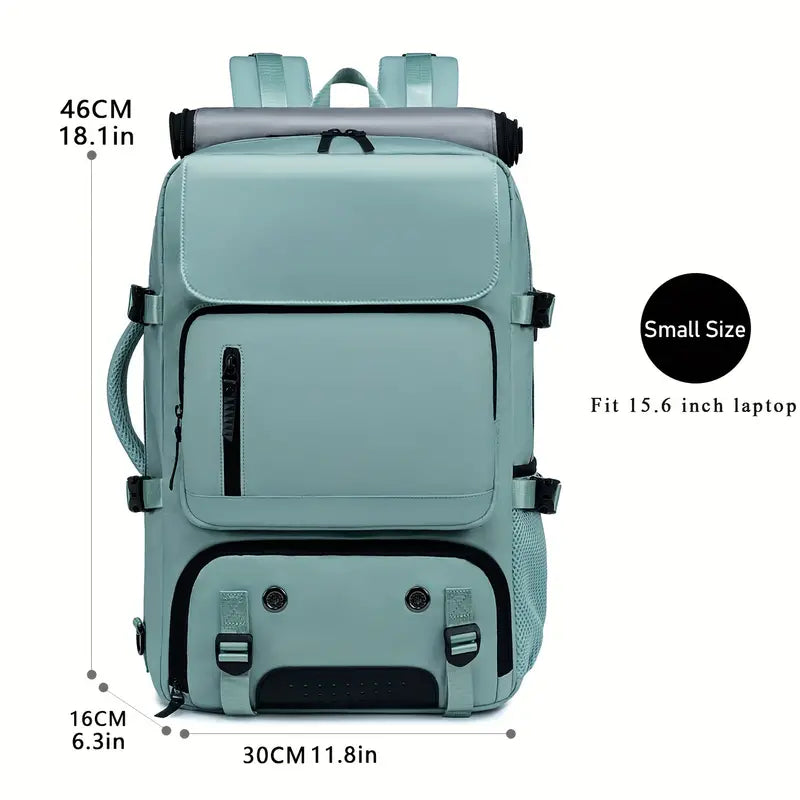 Multi-functional Large Capacity Backpack For Man Women, Hiking & Camping, Waterproof Outdoor Knapsack With Shoes Compartment & USB Charging Port, Men's Business Laptop College Bag, Ideal Gifts