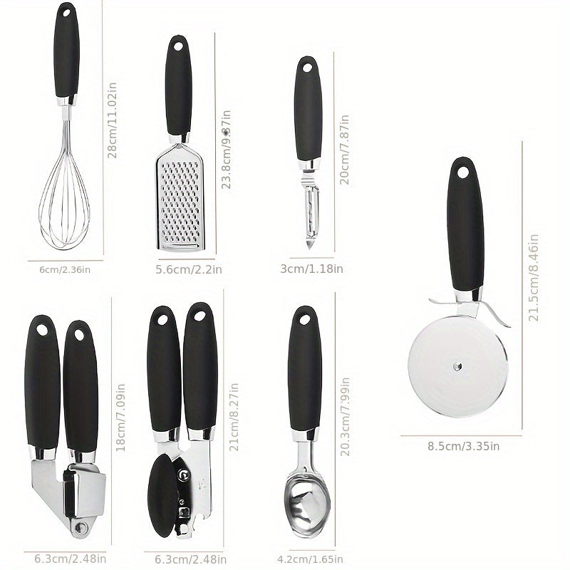 Pink Kitchen Accessories -  Stainless Steel Kitchenware Set