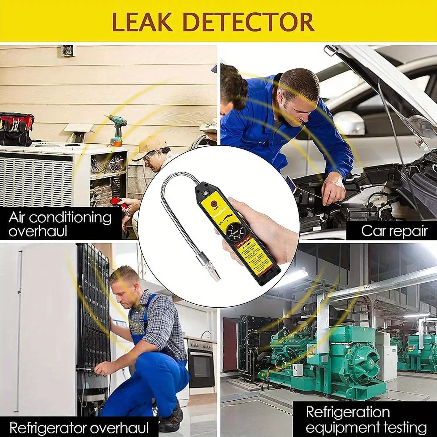 Refrigerant Halogen Leak Detector